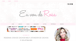 Desktop Screenshot of euvouderosa.com